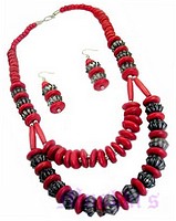 Indian ethenic necklace - click here for large view